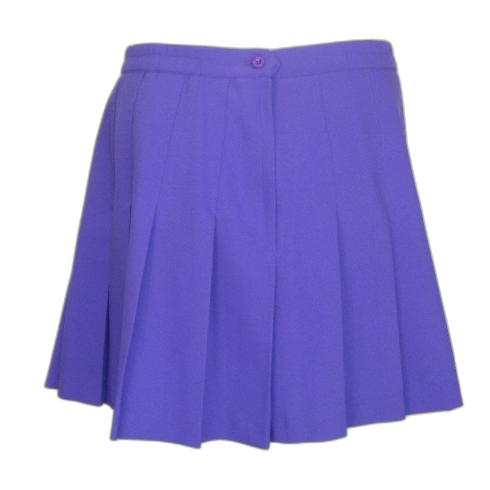 Vintage HEAD Tennis Skirt, 34", Purple, Pleated, Back Zip, Athletic wear - Picture 5 of 13